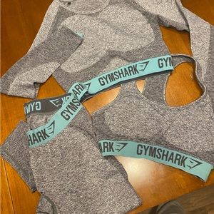 Gymshark Flex 3 piece set (Medium)